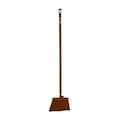 R. S. Quality Products Duo Sweep Unflagged Angle Broom w/One-Piece Handle - BROWN 41086-BR